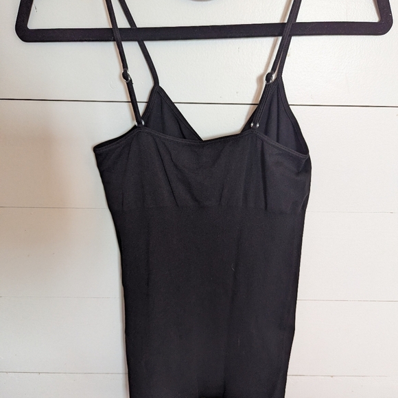 Candie's Black Nylon Spandex Top Size Small. - Picture 3 of 4
